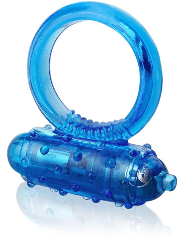 Vibrační erekční kroužek Vibro Ring (modrý)