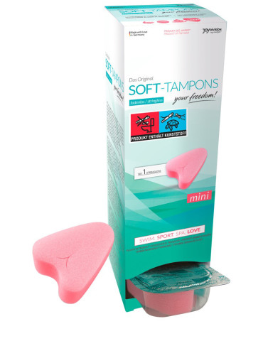Menštruačné tampóny Soft-Tampons MINI (10 ks)