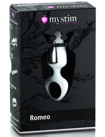 Vaginální a anální sonda Mystim Romeo