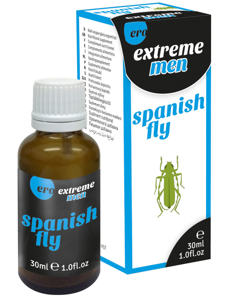 Kapky Ero Spanish Fly Extreme Men , španělské mušky pro muže