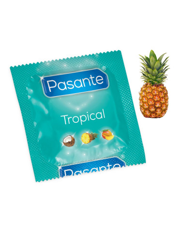 Kondóm Pasante Tropical Pineapple, ananás