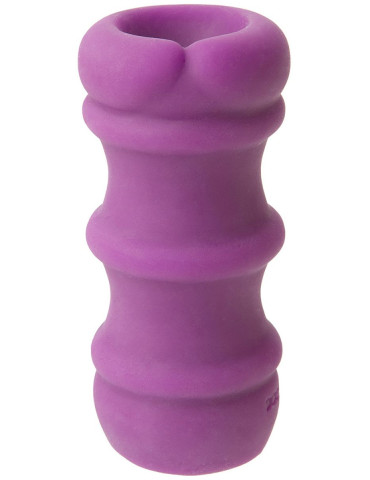 Obojstranný masturbátor pre mužov Mood Pleaser UR3 Purple
