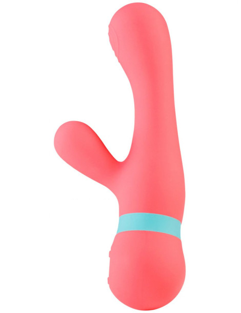 Vibrátor na bod G a klitoris Saffron Pink, nabíjecí , Boho