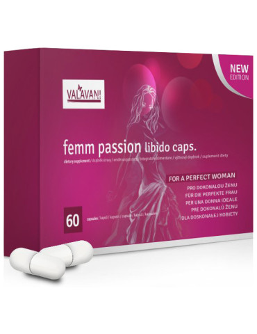 FEMM PASSION , pro zvýšení libida, intimní zdraví žen a lepší sex