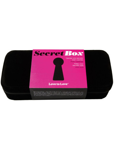 Kufřík na erotické pomůcky Secret box , Love to Love