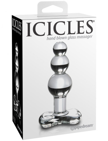 Skleněný anální kolík ICICLES No. 47 , Pipedream