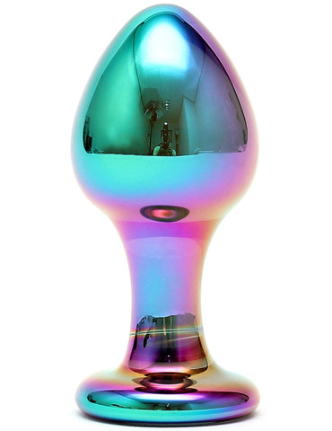 Sklenený análny kolík Melany, Sensual Glass