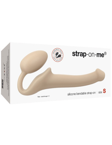 Tvarovatelný samodržící připínací penis Strap,On,Me , velikost S