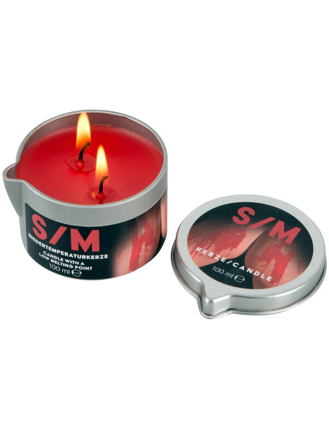 S/M svíčka, v plechové dóze (100 ml)