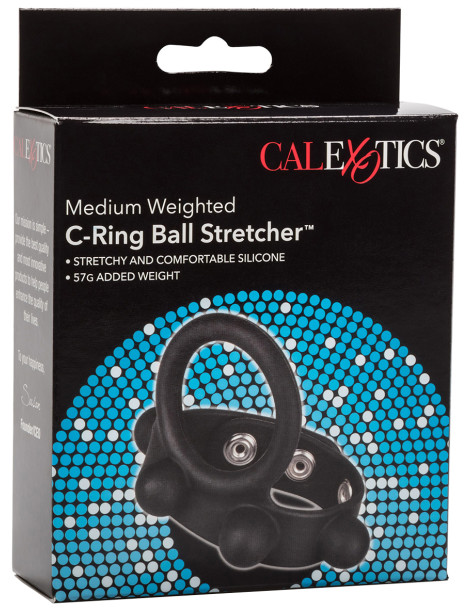 Natahovač varlat se závažím a erekčním kroužkem C,Ring Ball Stretcher M