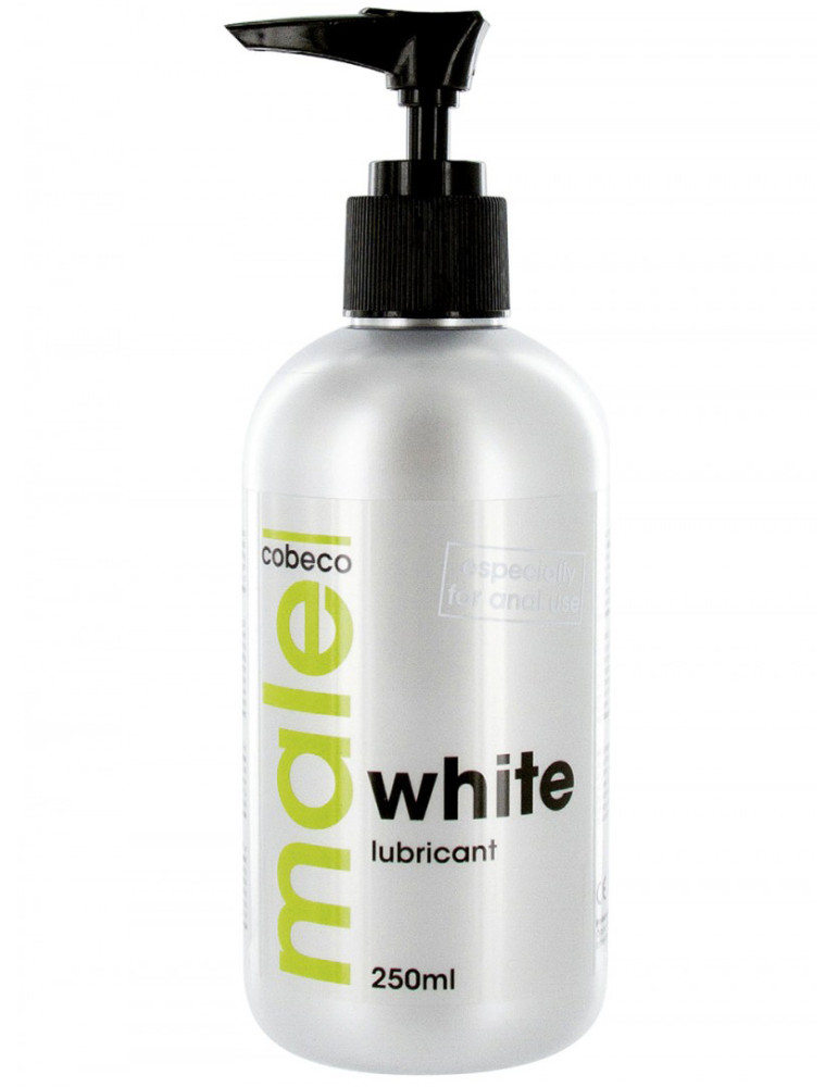 Bílý lubrikační gel MALE WHITE (extra hustý)
