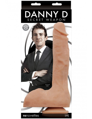 Realistické dildo Danny D Secret Weapon