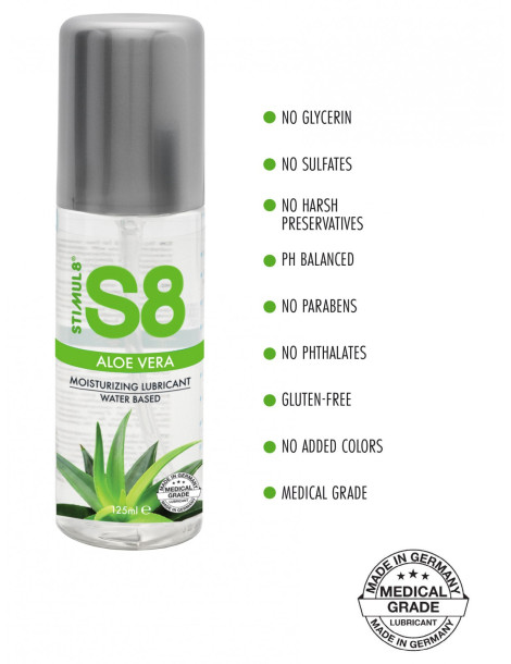 Lubrikační gel S8 Aloe Vera , 125 ml
