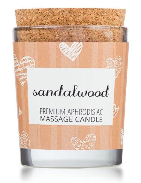 Afrodiziakální masážní svíčka MAGNETIFICO , Enjoy it! (sandalwood)