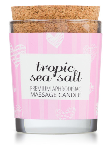 Afrodiziakální masážní svíčka MAGNETIFICO , Enjoy it! (tropic sea salt)