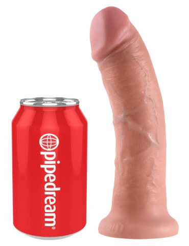 Realistické dildo s přísavkou King Cock 8" , Pipedream