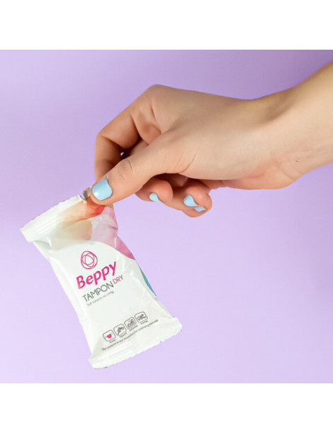 Menstruační tampony Beppy DRY – klasické (8 ks)