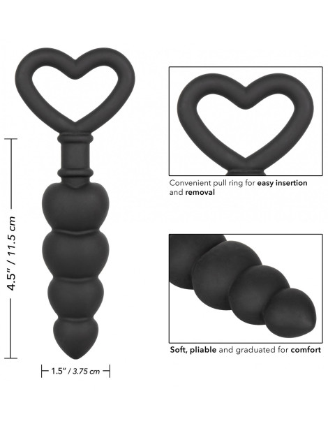 Anální kolík ze silikonu Silicone Love Probe
