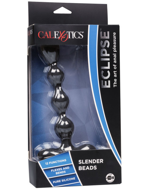 Tvarovatelné vibrační anální kuličky Eclipse Slender Beads