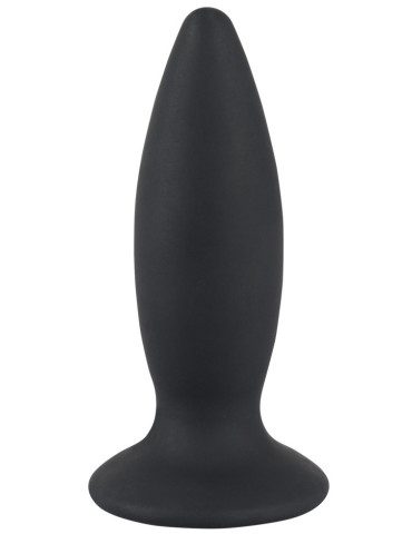 Střední vibrační anální kolík Black Velvets , nabíjecí