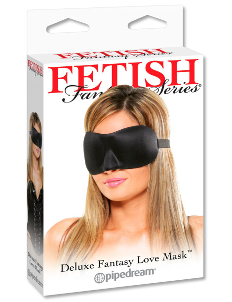 Tvarovaná maska na oči Deluxe Fantasy Love Mask , Fetish Fantasy