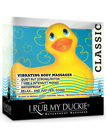Vibrační kachnička do vany I Rub My Duckie Classic Yellow