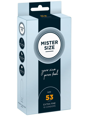 Kondomy MISTER SIZE 53 mm (10 ks)