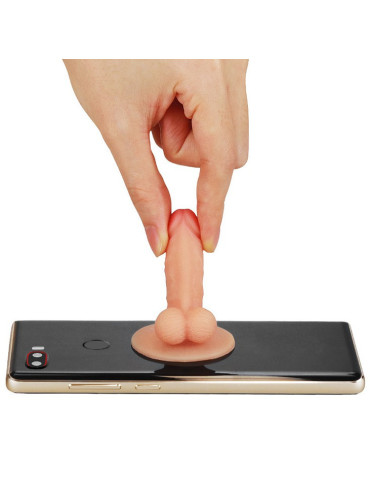 Vtipný stojánek na mobil ve tvaru penisu , Lovetoy