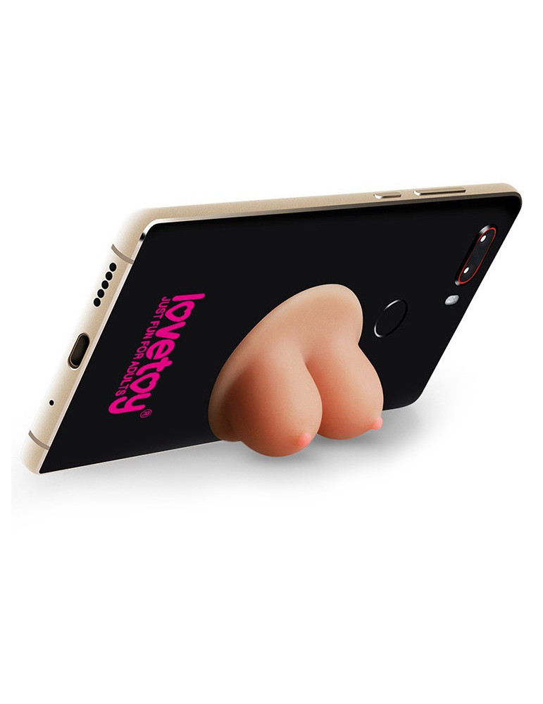 Vtipný stojánek na mobil ve tvaru prsou , Lovetoy