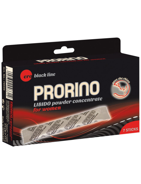 Rozpustné afrodiziakum pro ženy Prorino , 7 sáčků