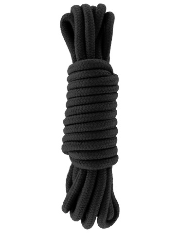 Černé bavlněné lano na bondage Hidden Desire , 5 m