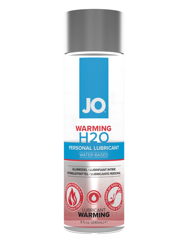 Vodní lubrikant Warming H2O , System JO (hřejivý), 120 ml