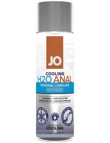 Vodný análny lubrikant Cooling H2O Anal, System JO (chladivý) 120 ml