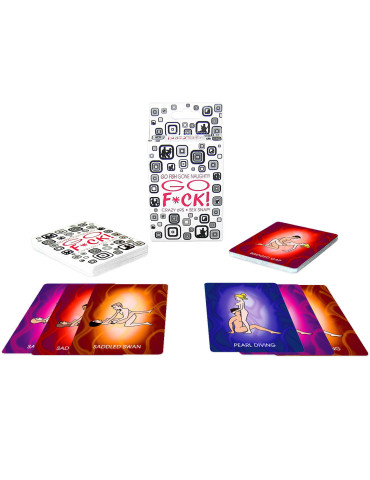 Erotické hrací karty GO FUCK! , Kheper Games