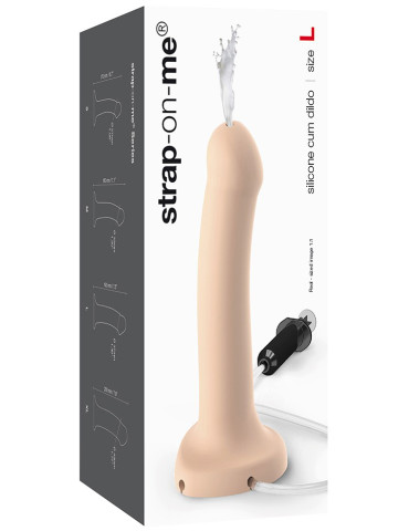 Stříkací připínací penis Strap,On,Me Cum