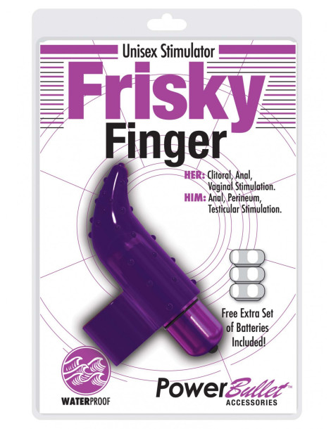 Mini vibrátor na prst Frisky Finger , PowerBullet