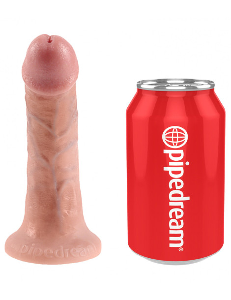Realistické dildo Pipedream King Cock 6" + postroj Heavy Duty