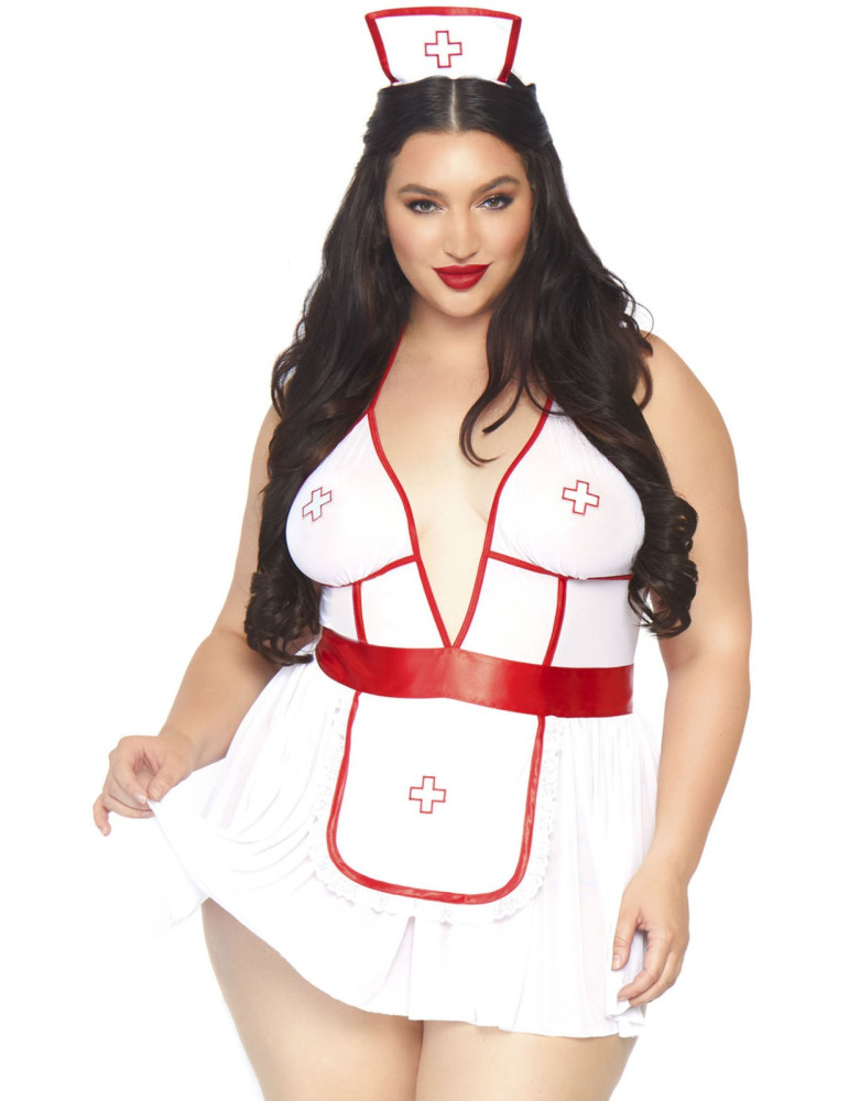 Erotický dámský kostým Zdravotní sestra (Nightshift Nurse) , Leg Avenue