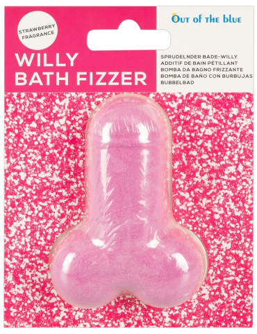 Šumivá koupelová bomba ve tvaru penisu Willy Bath Fizzer
