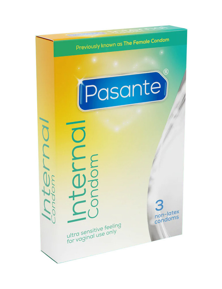 Kondomy pro ženy Internal Condom , Pasante (3 ks)