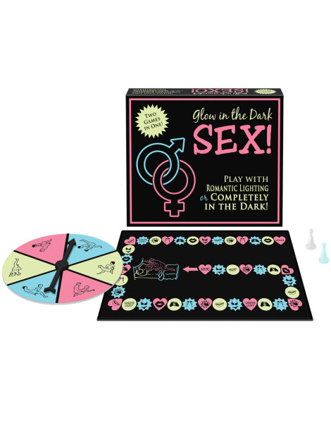 Erotická desková hra Glow in the Dark SEX! , Kheper Games
