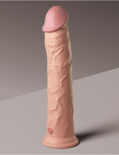 Realistické dildo s přísavkou King Cock Elite Dual Density 11" , Pipedream