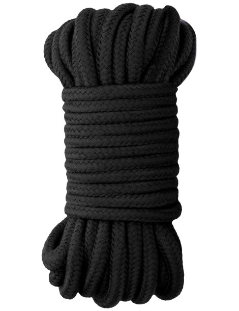 Bondage lano Ouch! , černé, 10 m