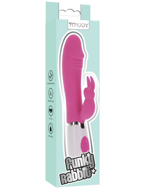 Vibrátor s králíčkem Funky Rabbit – TOYJOY