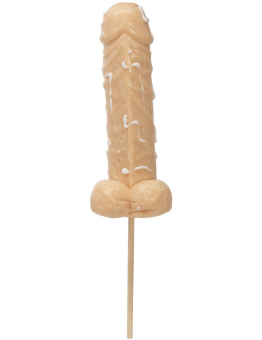 Lízátko ve tvaru penisu Cum Pops , příchuť mléčná čokoláda