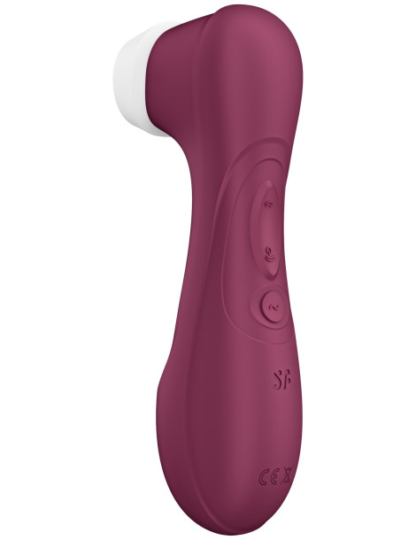 Pulzační a vibrační stimulátor klitorisu Pro 2 Generation 3 , Satisfyer (Wine Red)