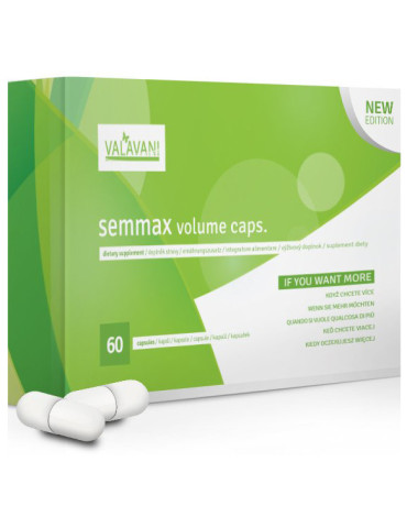 Semmax volume, tablety pre väčšie množstvo a kvalitu spermií