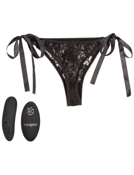 Vibrační kalhotky s dálkovým ovladačem Lace Thong Set , California Exotic Novelties