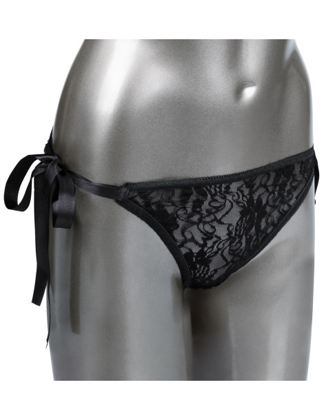 Vibrační kalhotky s dálkovým ovladačem Lace Thong Set , California Exotic Novelties
