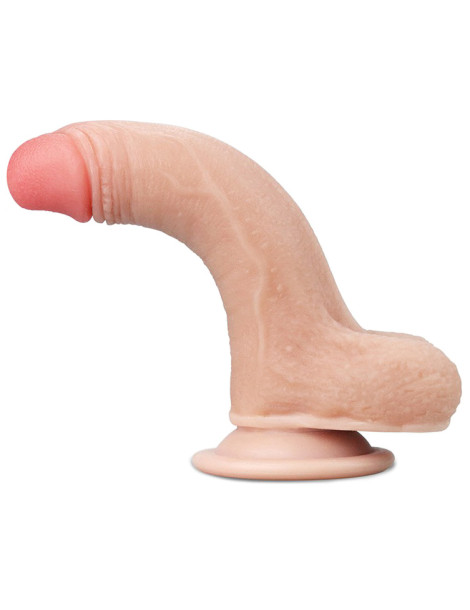 Realistické dildo s pohyblivou kůží a přísavkou Sliding Skin 7" , Lovetoy